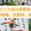 プレサンスNEO京都烏丸の売却相場、手数料、税金